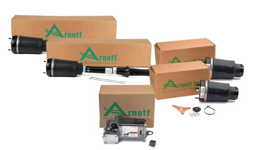 Mercedes Suspension Strut Assembly Kit - Front (with Airmatic) (without ADS) 164320611380 - Arnott 3998949KIT